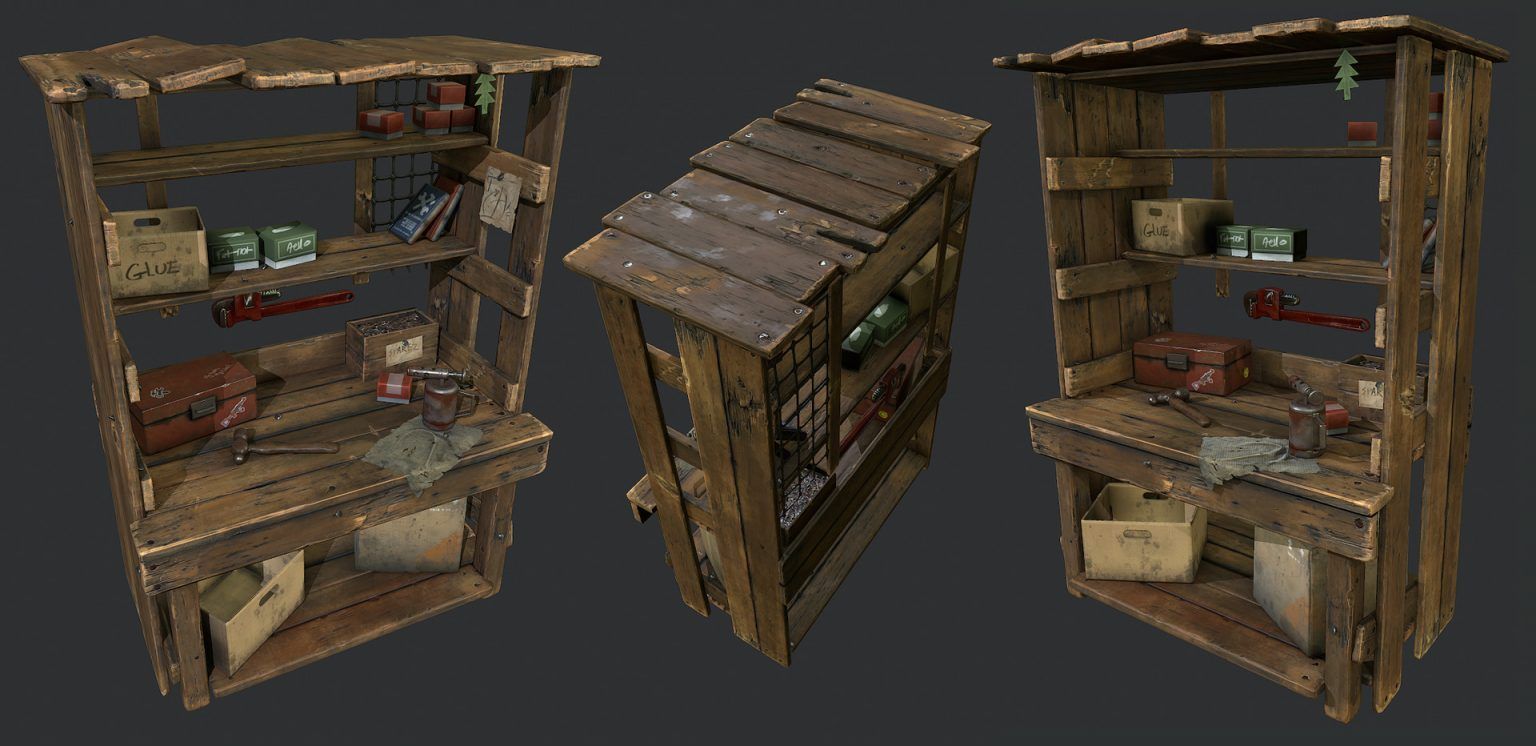 BANCO DE TRABAJO NIVEL 1 RUST (WORKBENCH LEVEL 1 RUST) [2023] Trend